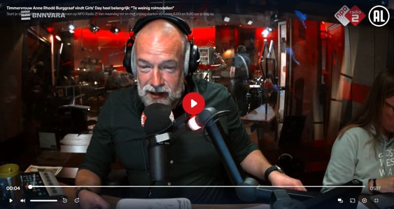 VHTO Girls Day op NPO Radio 2